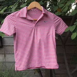 Boys vineyard vines striped polo